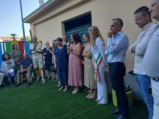 Manta, il taglio del nastro del nuovo asilo nido (foto pagina Facebook del Comune) Manta, il taglio del nastro del nuovo asilo nido (foto pagina Facebook del Comune)