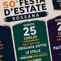 50ª Festa d'Estate a Rossana: tre giorni di musica, cibo e divertimento sotto le stelle 50ª Festa d'Estate a Rossana: tre giorni di musica, cibo e divertimento sotto le stelle
