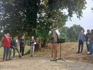 Saluzzo, inaugurazione del nuovo parco "Vigna Ariaudo" Saluzzo, inaugurazione del nuovo parco "Vigna Ariaudo"