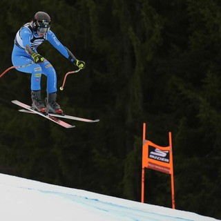 Sara Allemand al Super G di Tarvisio nella foto dell'agenzia Pentaphoto