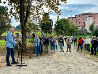 Saluzzo, inaugurazione del nuovo parco "Vigna Ariaudo" Saluzzo, inaugurazione del nuovo parco "Vigna Ariaudo"