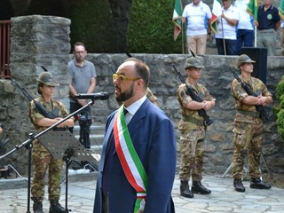 L'intervento del vicesindaco di Villar Perosa, Stefano Raviol L'intervento del vicesindaco di Villar Perosa, Stefano Raviol