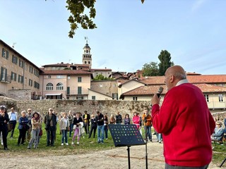 Saluzzo, inaugurazione del nuovo parco "Vigna Ariaudo" Saluzzo, inaugurazione del nuovo parco "Vigna Ariaudo"