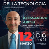 Il futuro del mondo passa dai chip: Alessandro Aresu ospite alla Fondazione DIG421 per parlare di geopolitica della tecnologia
