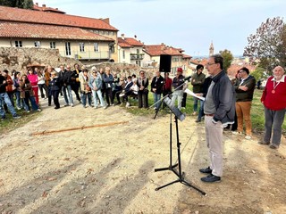 Saluzzo, inaugurazione del nuovo parco "Vigna Ariaudo" Saluzzo, inaugurazione del nuovo parco "Vigna Ariaudo"