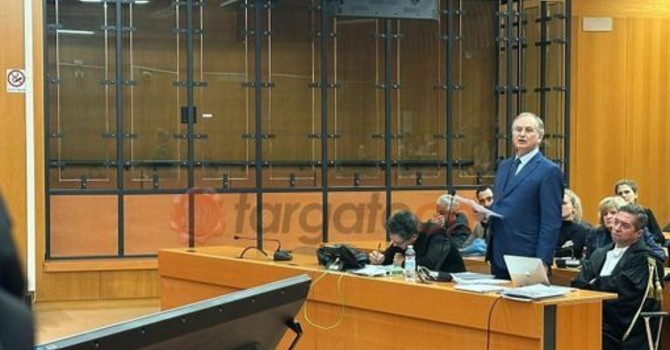 Mario Roggero in Corte d'Appello a Torino