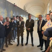 L'inaugurazione della mostra fotografica di Bruno Murialdo al Mudet L'inaugurazione della mostra fotografica di Bruno Murialdo al Mudet