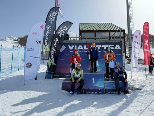 Il podio di Sestriere