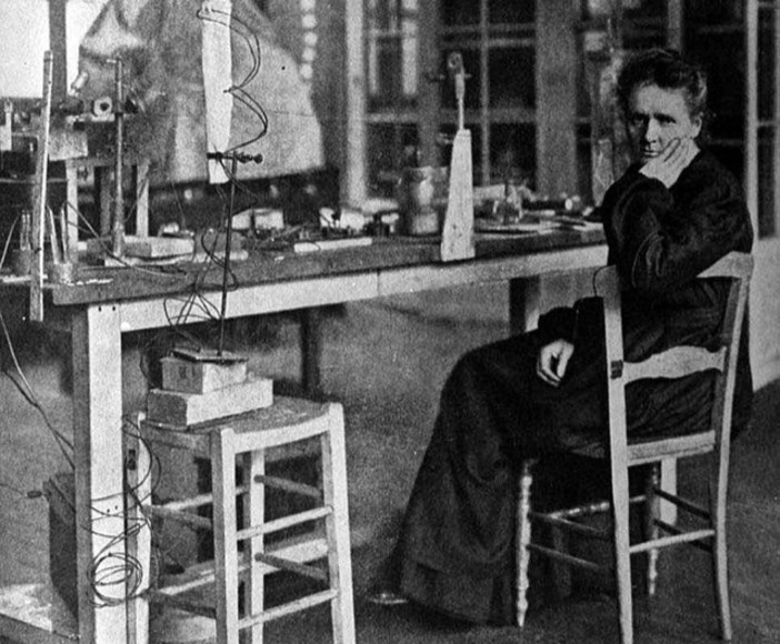 La scienziata polacca  Maria Sklodowska Curie