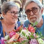 Franco Peracchia con l'amata moglie Carla, morta pochi mesi fa Franco Peracchia con l'amata moglie Carla, morta pochi mesi fa