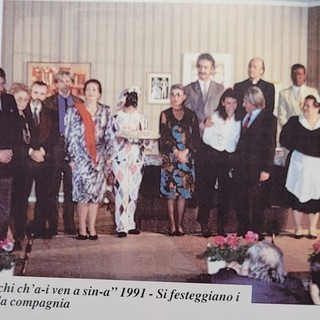 Amarcord del 1991, i Desbela mettono in scena Indovina chi viene a cena, in piemontese