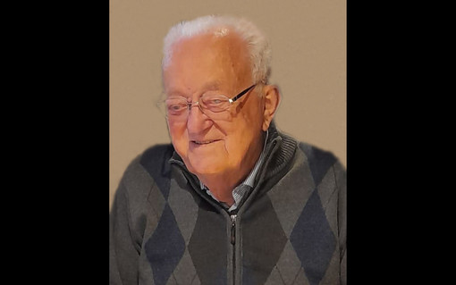 Il professor Edoardo Barbero, 85 anni