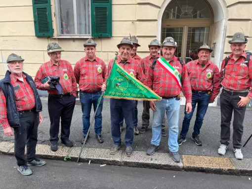 Anche il Gruppo ANA di Busca alla 97ª Adunata degli Alpini di Genova Anche il Gruppo ANA di Busca alla 97ª Adunata degli Alpini di Genova