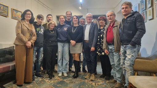 Anita Gastaldi tra gli amici di Albedo