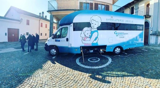 L'ambulatorio mobile donato all'Asl dalla Fondazione Ospedale
