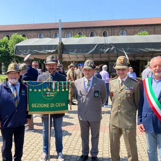 La sezione Ana di Ceva ha partecipato alla cerimonia per il saluto al contingente della Taurinense in partenza per la missione Unifill in Libano