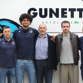 Da sx: Davide Bima, Alexandre Strehlau, Mario e Corrado Gunetto e Paolo Brugiafreddo (Foto Margherita Leone) Da sx: Davide Bima, Alexandre Strehlau, Mario e Corrado Gunetto e Paolo Brugiafreddo (Foto Margherita Leone)
