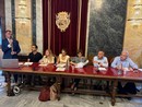 Il tavolo dei relatori alla conferenza stampa di presentazione del progetto "A bordo della Meraviglia" Il tavolo dei relatori alla conferenza stampa di presentazione del progetto "A bordo della Meraviglia"