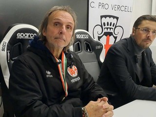 Alberto Merlo e Antonio Barani in conferenza stampa