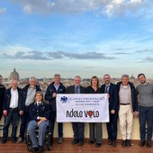 Adele Gesso prima donna con disabilità pilota di mongolfiera