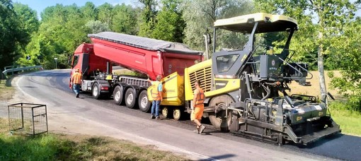 Provincia: al via le nuove bitumature nel Reparto di Viabilità di Mondovì Provincia: al via le nuove bitumature nel Reparto di Viabilità di Mondovì