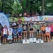 Ambra Balbis sul gradino più alto del podio