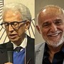 Il professor Aldo Intagliata e l'attore Giorgio Lusso