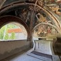 L'affresco nella cappella di San Sebastiano L'affresco nella cappella di San Sebastiano