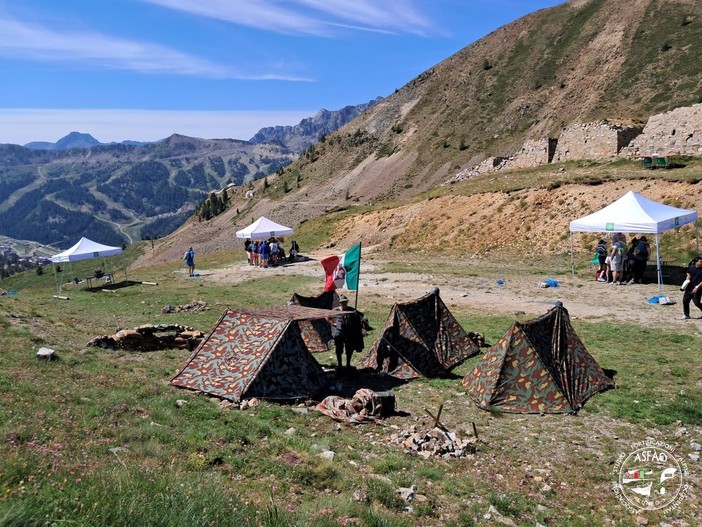 Al Colle della Lombarda la storia unisce le Alpi Al Colle della Lombarda la storia unisce le Alpi