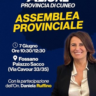 Fossano: sabato 7 giugno l'assemblea provinciale di Azione