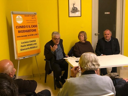 Da sinistra: Armellini, Cagna e Boselli