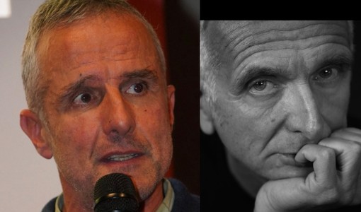 Gli scrittori Andrea Dematteis e Giovanni Bonavia Gli scrittori Andrea Dematteis e Giovanni Bonavia