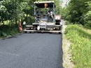 La strada provinciale 283, nel tratto Canosio-Preit