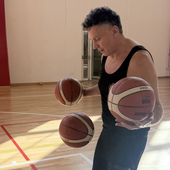 Il prof. Salvatore Ciufo in allenamento Il prof. Salvatore Ciufo in allenamento