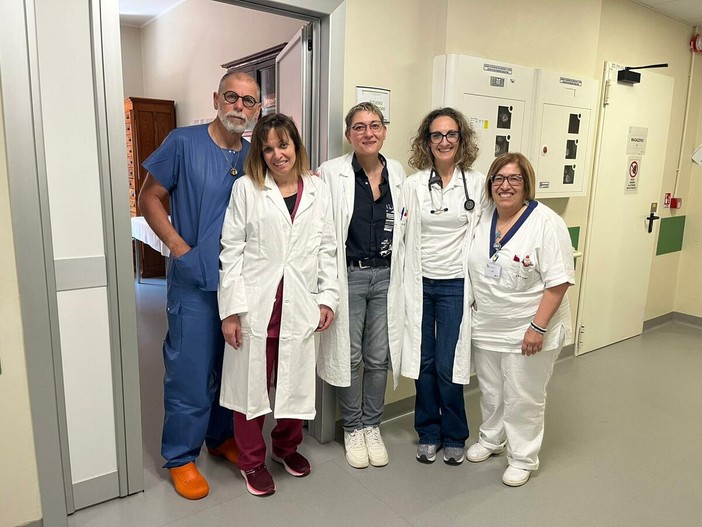 Nella foto: da sinistra Petruzzelli, Lavezzo, Lamanna, Geuna e Contartese Nella foto: da sinistra Petruzzelli, Lavezzo, Lamanna, Geuna e Contartese