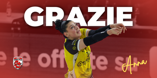 Si separano le strade di Cuneo Granda Volley e Anna Bardaro: il libero saluta le Gatte