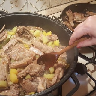 Agnello con patate