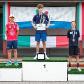 Il podio combinato Under 15 petanque Il podio combinato Under 15 petanque