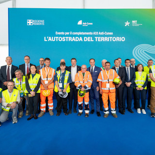 L'inaugurazione dell'Asti-Cuneo