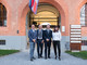 Alberto Cirio, Nicola Perullo, Stefano Corgnati e Anna Maria Bernini Alberto Cirio, Nicola Perullo, Stefano Corgnati e Anna Maria Bernini