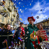 Anche in occasione del Carnevale degli Oratori Saluzzo è stata invasa da migliaia di persone (Credit foto: Wild Emotions)