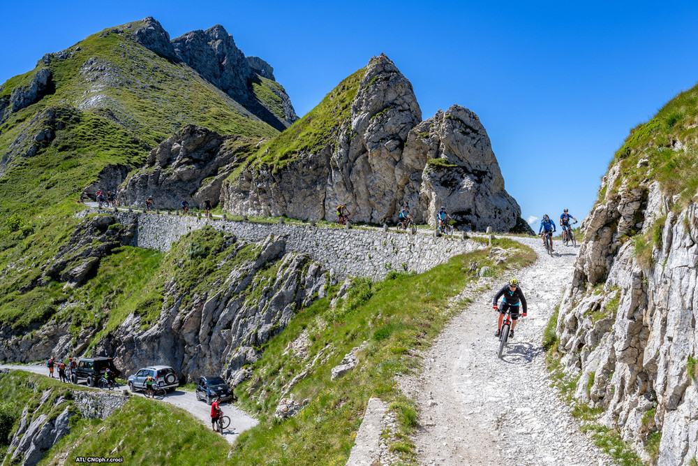 A Limone si corre la Via del sale di MTB A Limone si corre la Via del sale di MTB