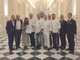 Rappresentanza dell'alberghiero di Dronero a Venaria con 5 chef stellati