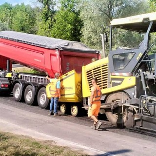 Provincia: al via le nuove bitumature nel Reparto di Viabilità di Mondovì