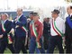 Quarto da destra Andrea Pionzo, nuovo sindaco di Treiso (Facebook)