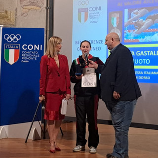 Anita Gastaldi con Claudia Martin e Valter Fantino