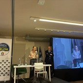 Arianna Meloni a Torino con Fabrizio Comba