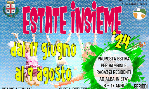 Alba: aperte le iscrizioni a “Estate insieme 2026”