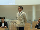 Il presidente dell'Ente Fiera Axel Iberti durante la presentazione della Fiera Internazionale del Tartufo Bianco d'Alba 2026 a Milano