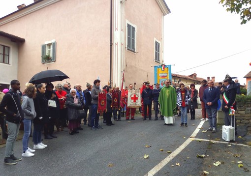 San Michele Mondovì: inaugurata l'aiuola affidata all'Avas-Fidas Monregalese